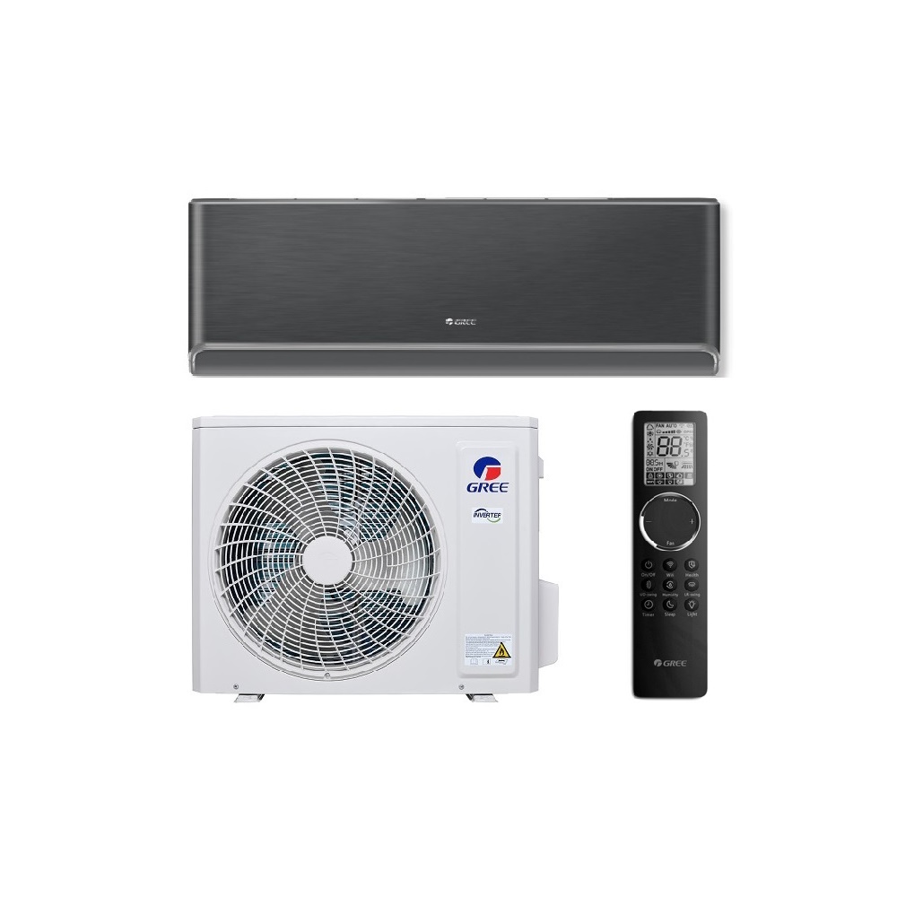 Сплит-система GREE AIRY INVERTER R32 GWH09AVCXB-K6DNA1B(black)